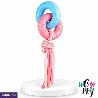 Rubber Ring Rope Dog Chew Toy with Tail - Sri Lanka  Online for none