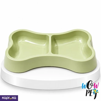 Plastic Double Side Bone Bowl For Dogs  Online for none