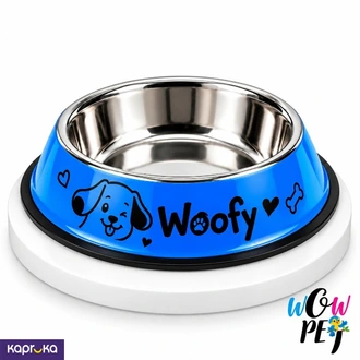 Steel Printed Bowl  15 Cm for Dogs and Cats  Buy pet Online for specialGifts
