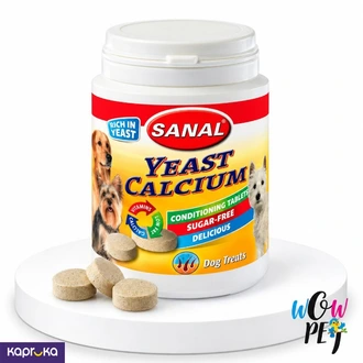 Sanal Yeast Calcium Dog Treats  Buy pet Online for specialGifts