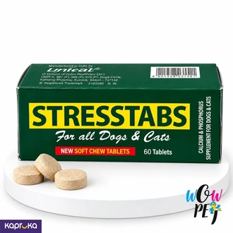 Stresstabs 60 Tablets for All Dogs and Cats  Buy pet Online for specialGifts