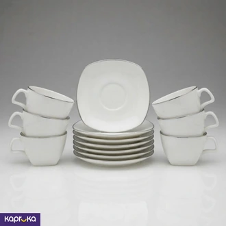 Cherry Platinum Square 12 Pcs Tea Set Buy Household Gift Items Online for specialGifts