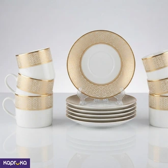 Roxie Gold 12 Pcs Tea Set Buy Household Gift Items Online for specialGifts