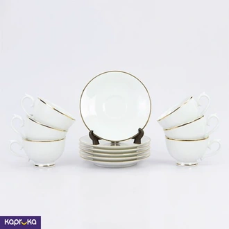 Cherry Gold 12 Pieces Tea Set  Online for none