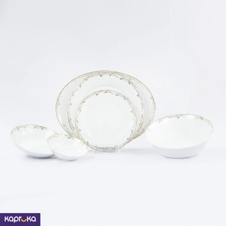 Sayuni Gold 35 Pcs Dinner Set  Online for none