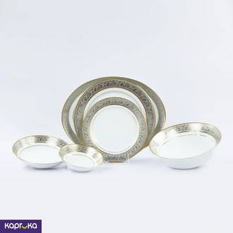 Arabesque Etching 35 Pcs Dinner Set  Online for none