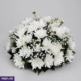 White Elegance Posy Buy natural-affection-by-jayarathna- Online for Flowers