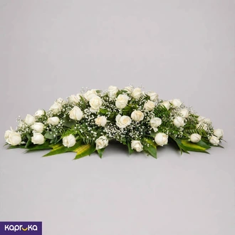 Ivory Mist Centerpiece Buy natural-affection-by-jayarathna- Online for Flowers