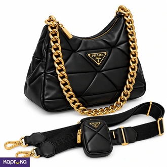 Prada Quilted Leather Shoulder Bag A Grade With Box Buy charlies-trend- Online for FASHION
