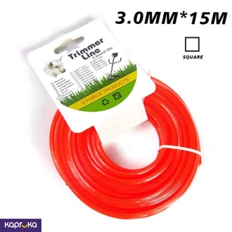 Professional Fine Quality 3mm 15m Square Mowing Nylon Trimmer Rope Brush Grass Cutter Buy Household Gift Items Online for specialGifts