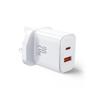 JOYROOM TCF05 20W AC DualPort Charger White Buy Online Electronics and Appliances Online for specialGifts