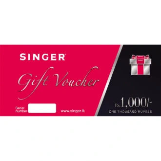 Singer Gift Voucher  Rs 1000 Buy Singer Online for GIFT VOUCHERS