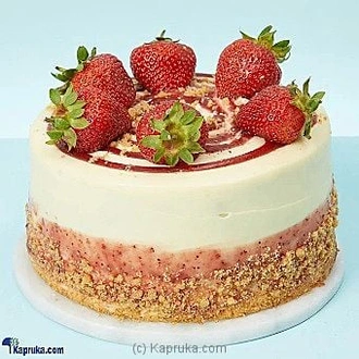 Strawberries And Cream Cake Buy UK Online for specialGifts