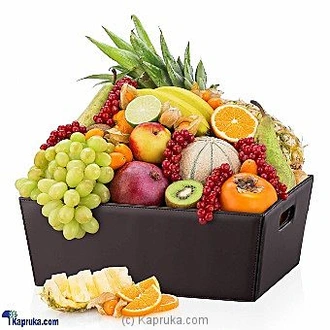 Leather Hamper Exotic Fruit Buy France Online for specialGifts