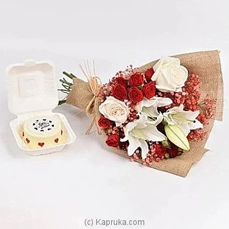 Lilly Shades With Anniversary Cake Buy uae Online for specialGifts