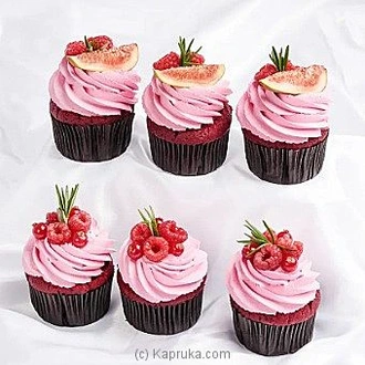 Red Velvet Cupcakes-6pcs Buy uae Online for specialGifts