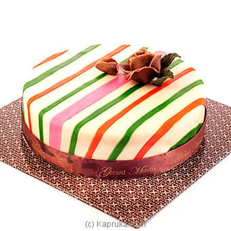 Marzipan Ribbon Cake(gmc)  Online for none