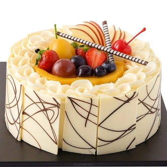 White Forest Gateaux Cake  Online for none