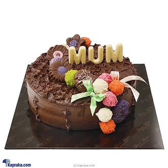 Choco Mum Mother`s day Chocolate cake(GMC) Buy Cake Delivery Online for specialGifts