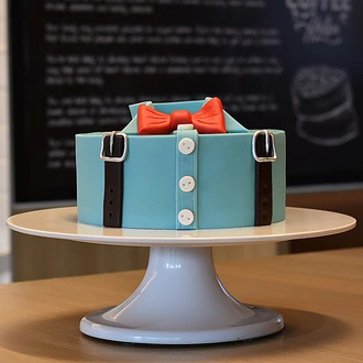 Courtyard Mariott Fathers Day Ribbon Cake  Online for none