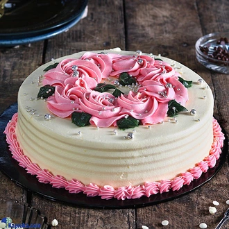 Caravan Fresh Ribbon Cake (Medium) Buy Cake Delivery Online for specialGifts