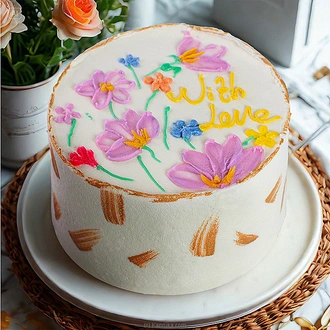 Yours With Love Bento Cake  Online for none