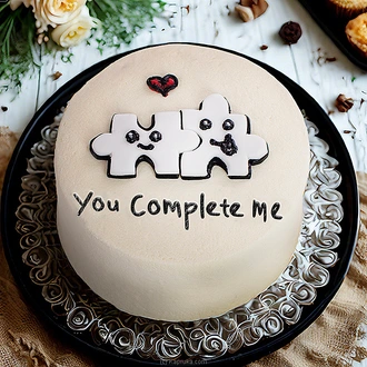 You Complete Me Bento Cake  Online for none