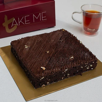 Dilmah Chocolate Brownie Full Cake Buy Cake Delivery Online for specialGifts