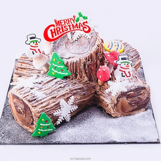 Galadari Chocolate Yule Log Cake  Online for none