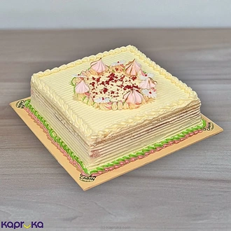 Green Cabin Ribbon Cake 2lb  Online for none