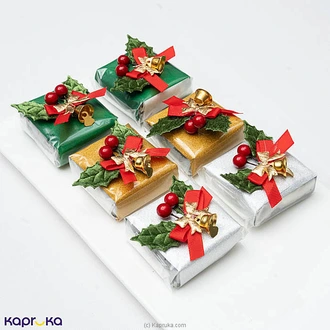 Waters Edge Christmas Xmas Cake Individually Wrapped 6 Pieces  Online for none