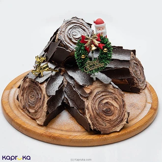 Waters Edge Christmas Traditional Chocolate Yule Log  Online for none
