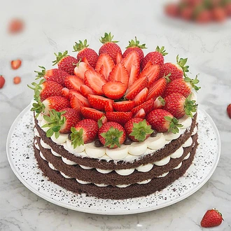 Strawberry Sonata Chocolate Cake Buy Cake Delivery Online for specialGifts