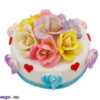 PRECIOUS PETALS, PASTEL VALENTINE CAKE (GMC)  Online for none