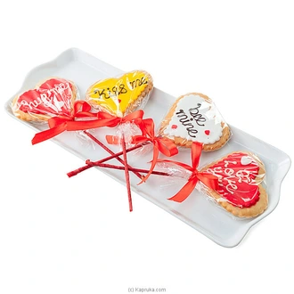 Galadari Valentine Heart Shaped Cookie Buy Cake Delivery Online for specialGifts