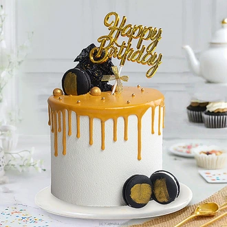 Aurum Jubilee Happy Birthday Chocolate Cake  Online for none