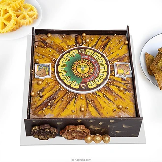 Avurudu Golden Sunburst Cake  Online for none