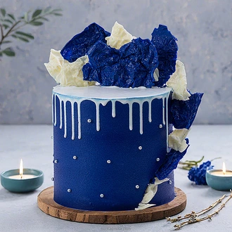 Arctic Pearl Descent Chocolate Cake Buy Cake Delivery Online for specialGifts