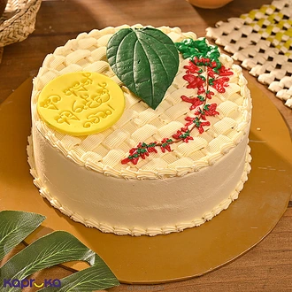 Dilmah Avurudu Blessings Erabadu Vanilla Cake Buy Cake Delivery Online for specialGifts