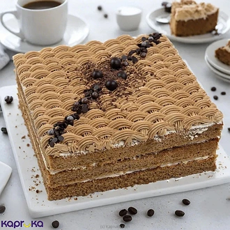 Viennese Mocha Coffee Weave Sponge Cake Buy Cake Delivery Online for specialGifts
