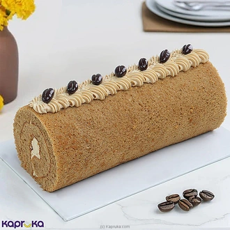 Café Cashew Coffee Swiss Roll Buy Cake Delivery Online for specialGifts