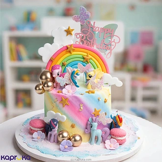 Happy Birthday Rainbow Unicorn Dream Kid`s Happy Birthday Ribbon  Online for none