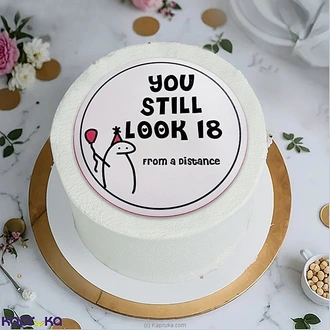 18 From A Distance Ribbon Cake ~ Screw You Gifts Buy Cake Delivery Online for specialGifts