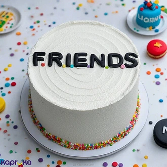 Friends Forever Celebration Ribbon Cake  Online for none
