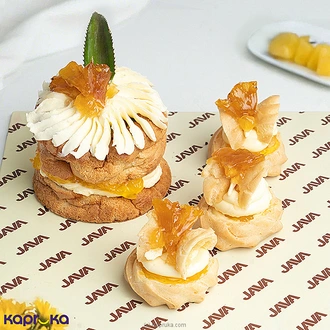 Java Pineapple Bento Cake And Choux Bun Buy Cake Delivery Online for specialGifts