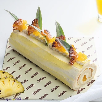 Java Golden Pineapple Roulade Buy Cake Delivery Online for specialGifts