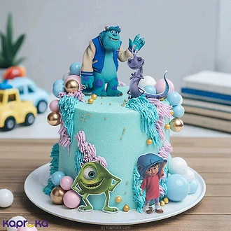 Monsters University Celebration Ribbon Cake  Online for none