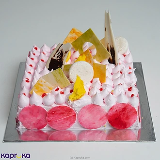 Divine Strawberry Rose Gateaux Cake Buy Cake Delivery Online for specialGifts