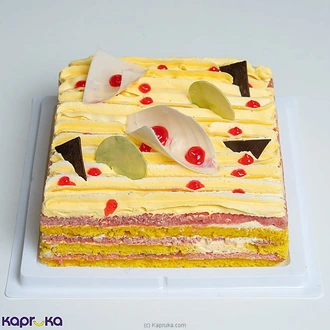 Divine Mango And Strawberry Cream Gateaux Cake Buy Cake Delivery Online for specialGifts