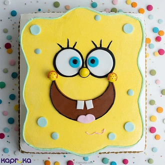 SpongeBob SquarePants Character Ribbon Cake Buy Cake Delivery Online for specialGifts